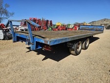 STEWART 25ft Bale trailer flat