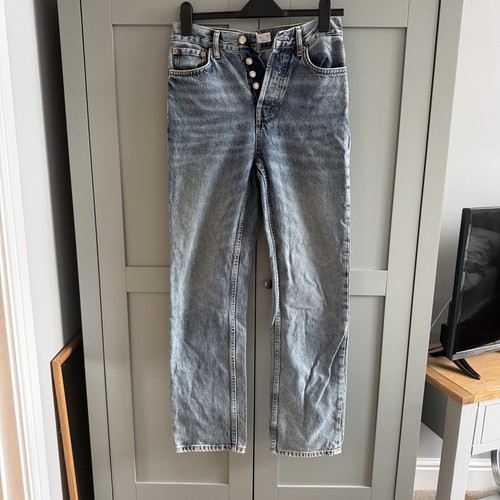 Topshop blue high waisted - high,