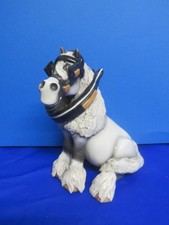 CHEVAL GREY   SHIRE  HORSE  IN  PART  HARNESS