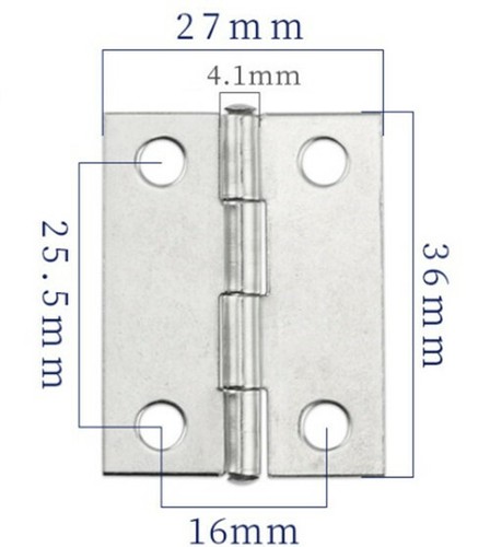 Pair quality hinges - pair,