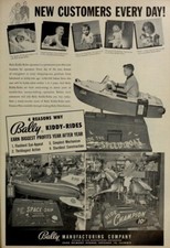 Boat & Rocket - Kiddie Ride On