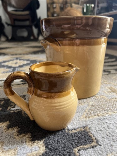 Vtg granville glazed two - granville,