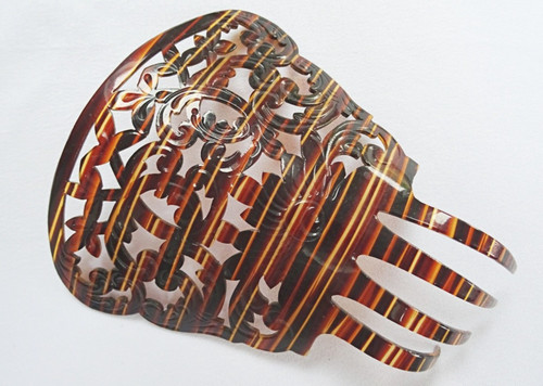 Vintage hair comb mantilla - hair,