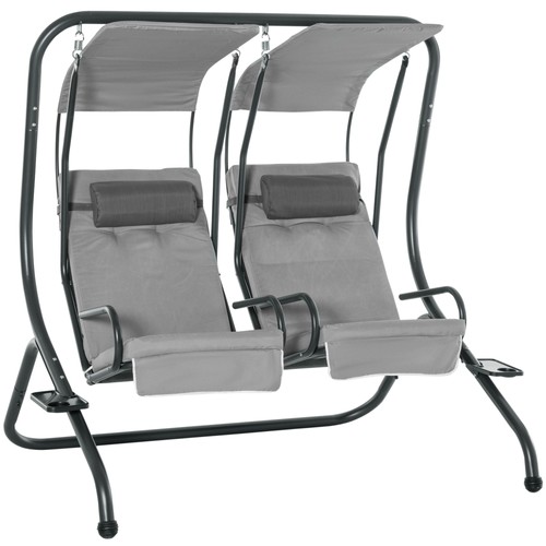 Outsunny canopy swing - swing, 2