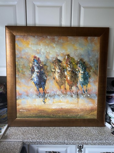 Large oil painting - oil,