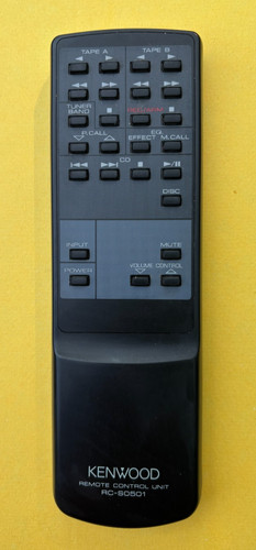 Kenwood s0501 remote - rc-s0501,