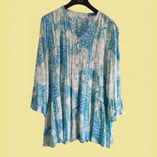 COTTON TRADERS CRINKLE TUNIC