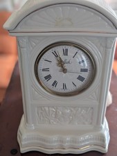 Vintage Traditional Irish Millennium Belleek Collectible Mantel Clock Ireland