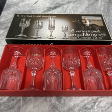 Cristal Darques 6 oz Goblets