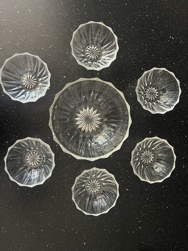 Vintage 1960s cut glass - 1960s,