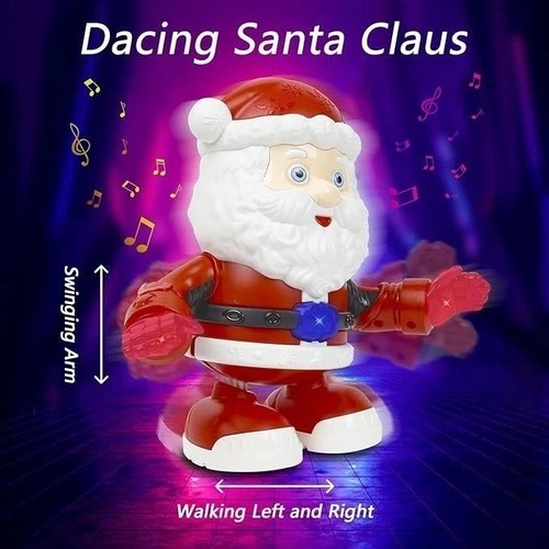 Animated dancing santa claus - animated,