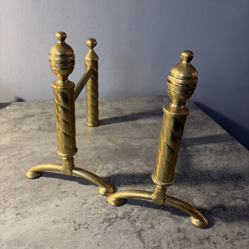 Pair vintage brass - pair,