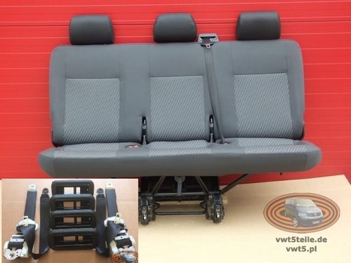 Bench rear triple - , seat