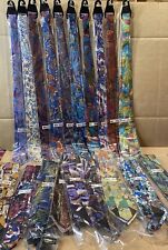 19 x Men’s Gents Silk Patterned Ties All Different Job Lot