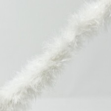 Marabou Feather Trim Soft Fluffy Fur Craft 40mm by the Metre Plain Colours