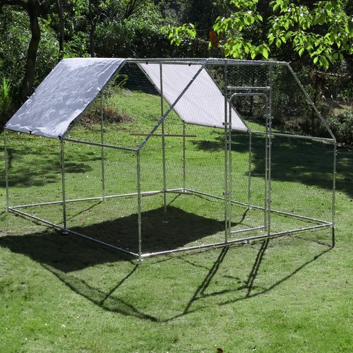 10x10ft chicken coop run - 10x10ft, walk