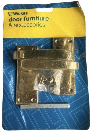 Wickes polished brass - wickes, lever