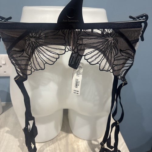 Ann summers black suspender - summers,