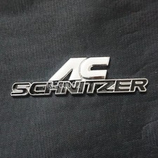 1x Black Big Chrome AC