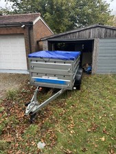 8ftx4ft Faro Trailer Double Axle Twin Wall Trailer With Cover