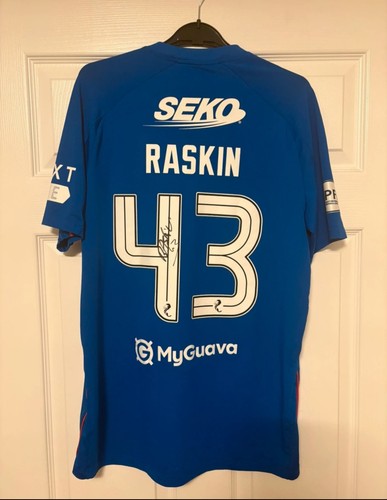 Match worn nico raskin signed - worn,