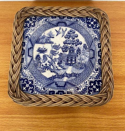 Vintage willow pattern - vintage,