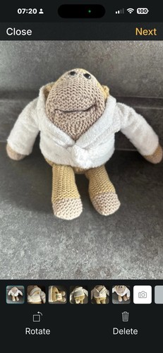 Tips monkey towelling - tips,