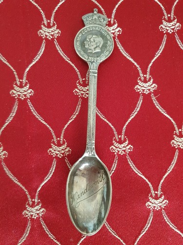 Coronation silver teaspoon