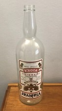 Large VLADIVAR Imperial Vodka Collectable Empty Bottle - 3  Ltrs