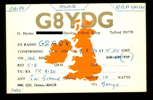Qsl card radio uk - 1,