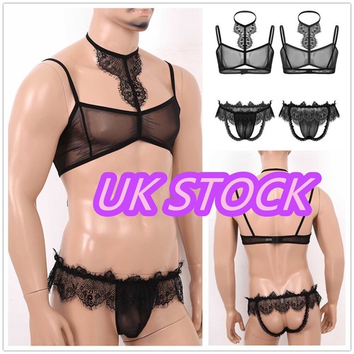 Sissy men lingerie - set, lace