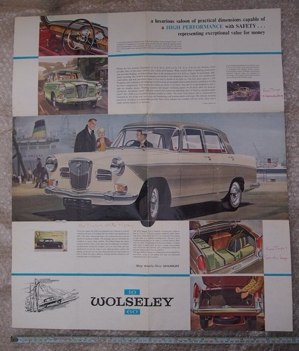 Wolseley sales brochure - 16/60,