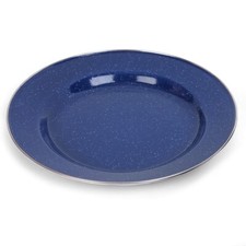 Blue Enamel Plate - Durable