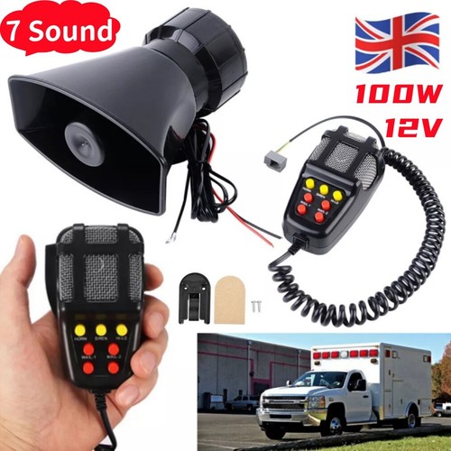 100w 12v tone sound car - 12v,