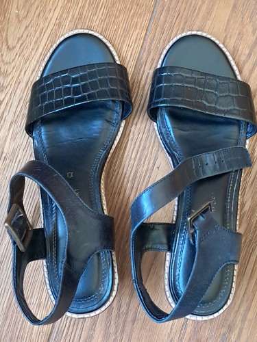 Ladies black sandals - ,