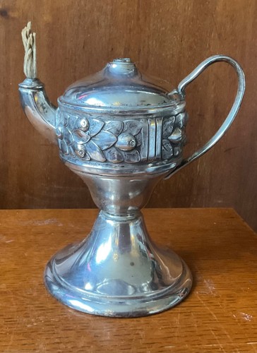 Silver plated art - deco, genie