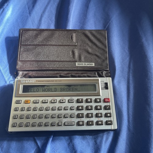 Faulty sharp pocket - faulty,