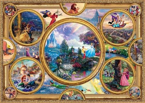 Thomas kinkade jigsaw - kinkade,