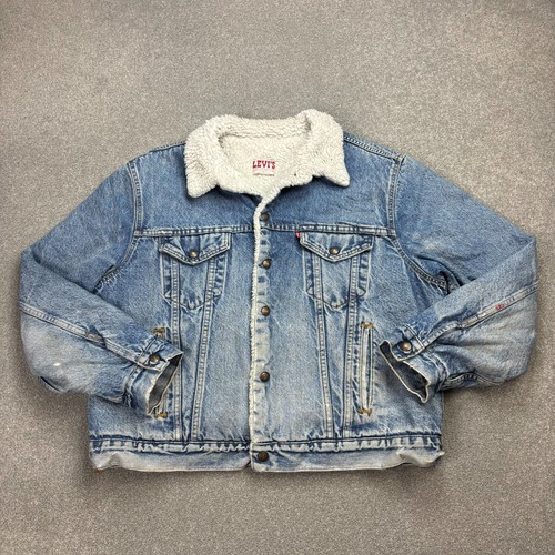 Levis denim jacket adult - jacket, large