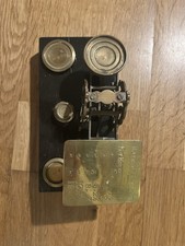 A Set Of Quality S.Mordan & co., London Brass Post Office Scales