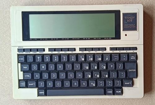 Tandy model 102 vintage - model,