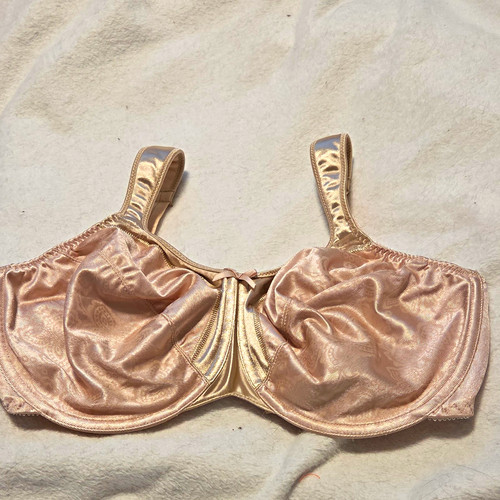 Beige satin 36dd underwire - beige,