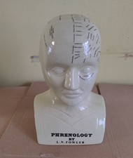 Large Phrenology Head By L.N. Fowler vintage or modern ?