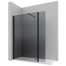 Black Walk In Shower Enclosure