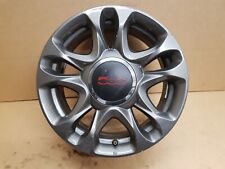 1X GENUINE FIAT 500 2007-2024 15'' R15 6J ET35 ALLOY WHEEL RIM 51940828