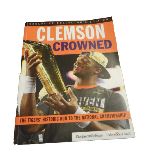 Clemson crowned tigers - clemson,
