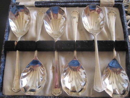 Vintage silver plated 6 - vintage,