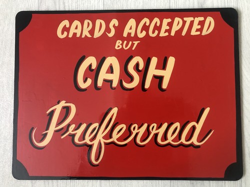 Hand painted cash - painted, preferred