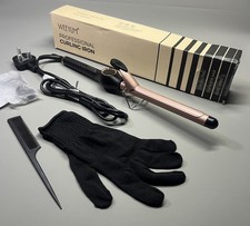 Hair Curling Wand Tongs 19mm Curler Big Extra Long Barrel With Digital Display