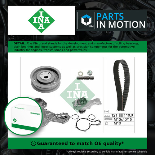 Timing belt water - timing, pump